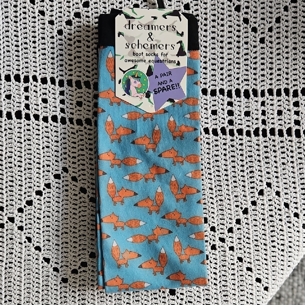 Dreamers & Schemers Equestrian Boot Socks